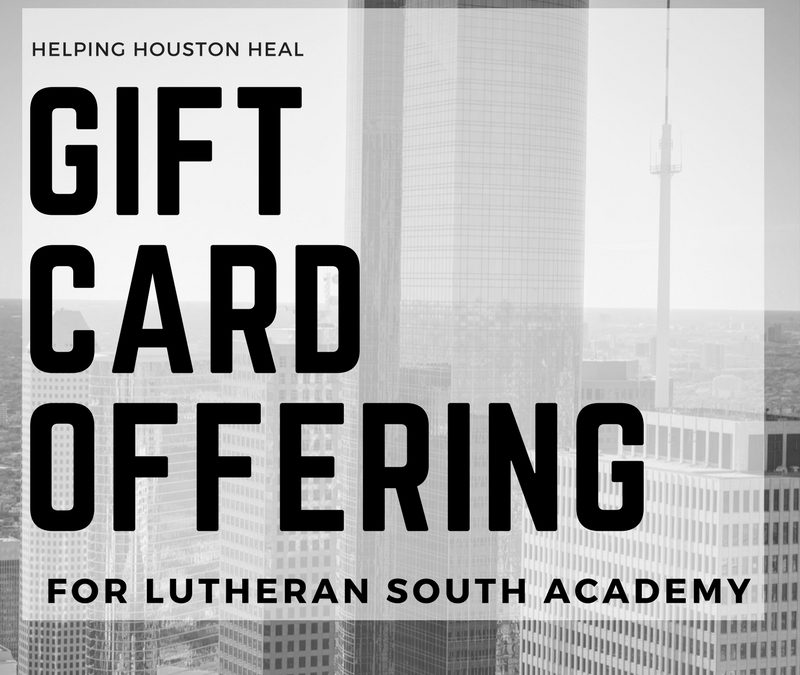 Hurricane Harvey: Gift Card Offering