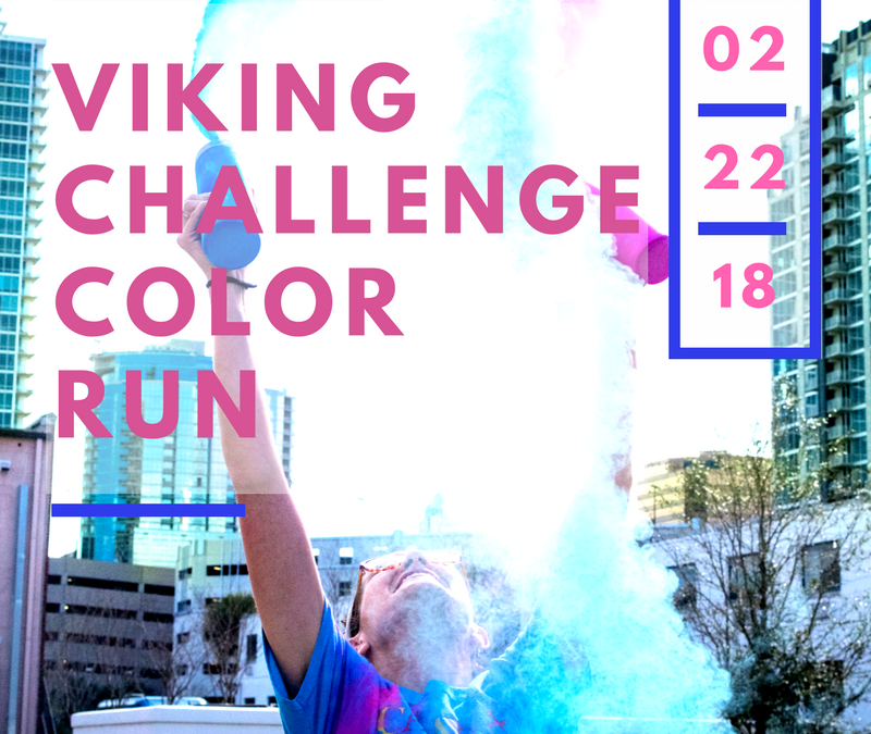Here’s Every Chalk-Covered Picture We Took At This Year’s Viking Challenge: Color Run!