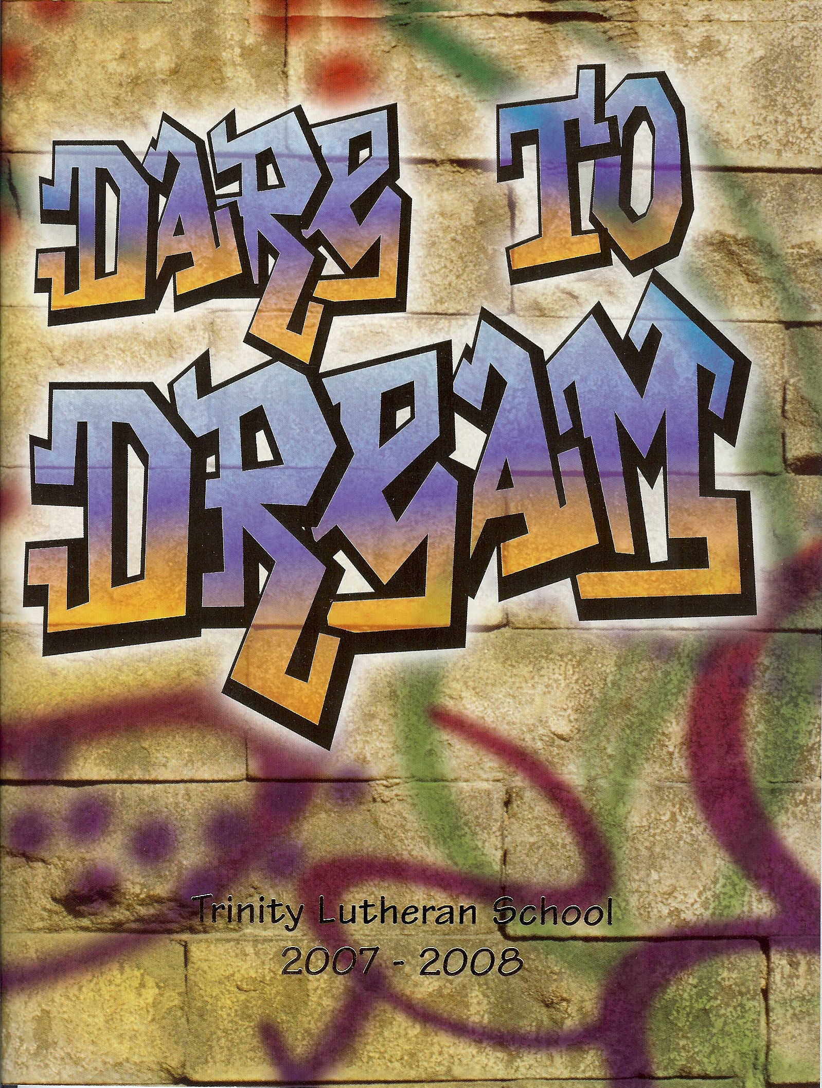 07-08 Yearbook Cover